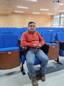 Luis Arias, alumno del Programa de Nivelación de Estudios del año 2019